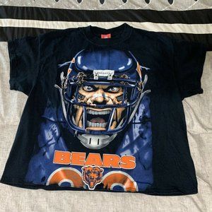 Vintage Chicago Bears Woman's Crop Top Size XL